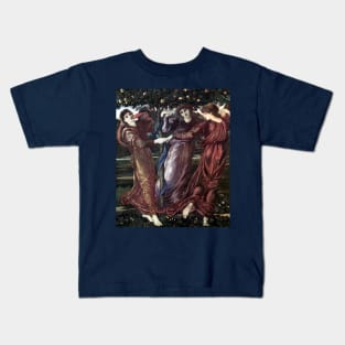 The Garden of the Hesperides - Edward Burne-Jones Kids T-Shirt